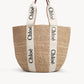 Women's Large Basket Bag Hand Woven