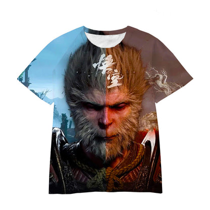 Black Myth Wukong Adult T-shirt 16 Styles