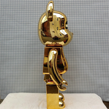 70cm BEARBRICK 1000% HajimeSorayama 2 Generations ABS Action Figure Boxed