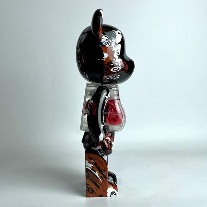 28cm BEARBRICK 400% FLOR ABS Action Figure Boxed