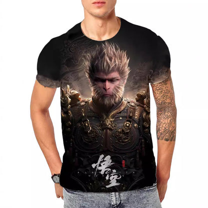 Black Myth Wukong Adult T-shirt 16 Styles