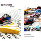 Shoes - 12 Models/Sets Of Random Blind Box PVC Flyers AJ Basketball Shoes Keychain Charm