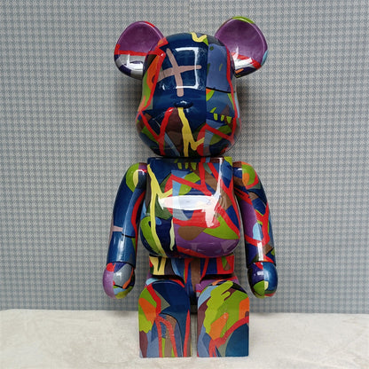 70cm BEARBRICK 1000% KAW ABS Action Figure Boxed