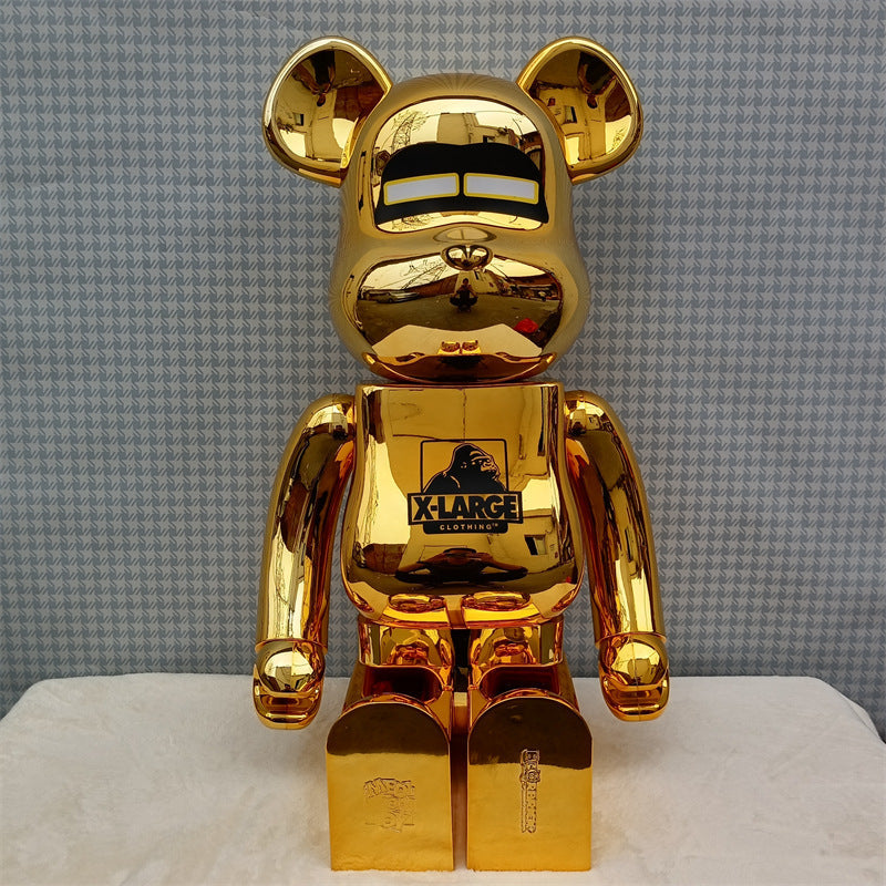 Hobby - 70cm BEARBRICK 1000% HajimeSorayama 2 Generations ABS Action Figure Boxed