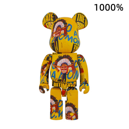 70cm BEARBRICK 1000% Andywarhol X Basquiat 3 ABS Action Figure Boxed