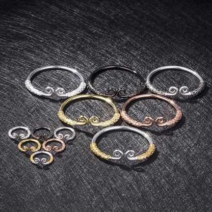 Cooper Jewelry Wukong the Incantation of the Golden Hoop Bracelet and Ring Combination set | FuGui Tide play