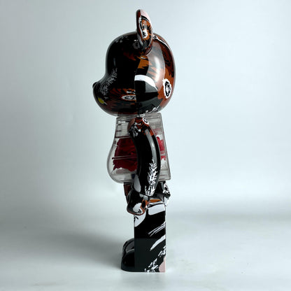 28cm BEARBRICK 400% FLOR ABS Action Figure Boxed