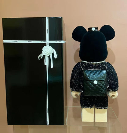 70cm BEARBRICK 1000% COCO ABS Action Figure Boxed