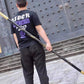 5.6-Foot Wukong RuyI Jingu Bang, Black Myth Equipment, Carbon steel will following golden backed staff