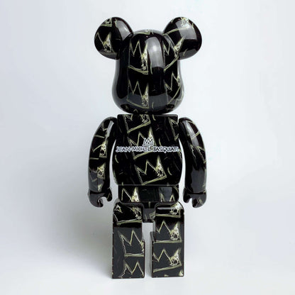 70cm BEARBRICK 1000% Basquiat 8th Generation ABS Action Figure Boxed