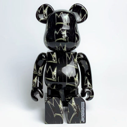 70cm BEARBRICK 1000% Basquiat 8th Generation ABS Action Figure Boxed