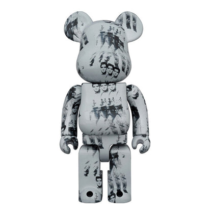 70cm BEARBRICK 1000% Andywarhol Elvispresley ABS Action Figure Boxed