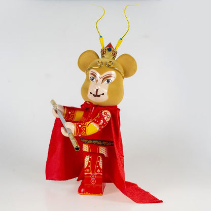 28cm BEARBRICK 400% Black Wukong ABS Action Figure Boxed | FuGui Tide play