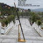 5.6-Foot Wukong RuyI Jingu Bang, Black Myth Equipment, Carbon steel will following golden backed staff