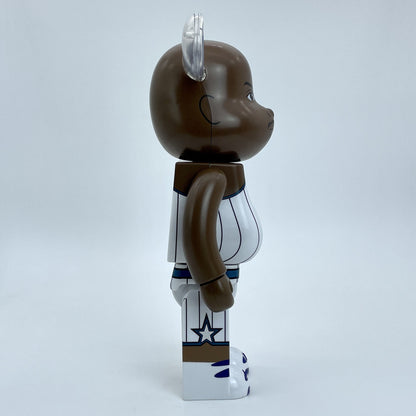 28cm BEARBRICK 400%+100% O'Neal , Iverson ABS Action Figure Boxed