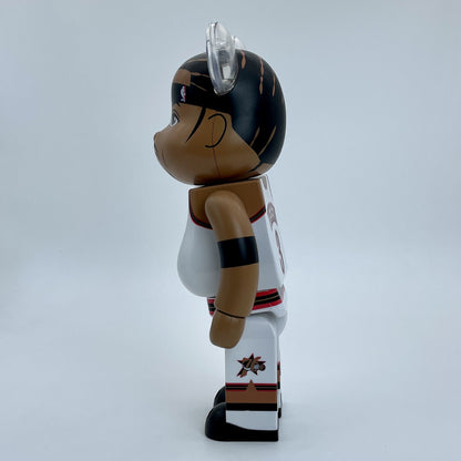 28cm BEARBRICK 400%+100% O'Neal , Iverson ABS Action Figure Boxed