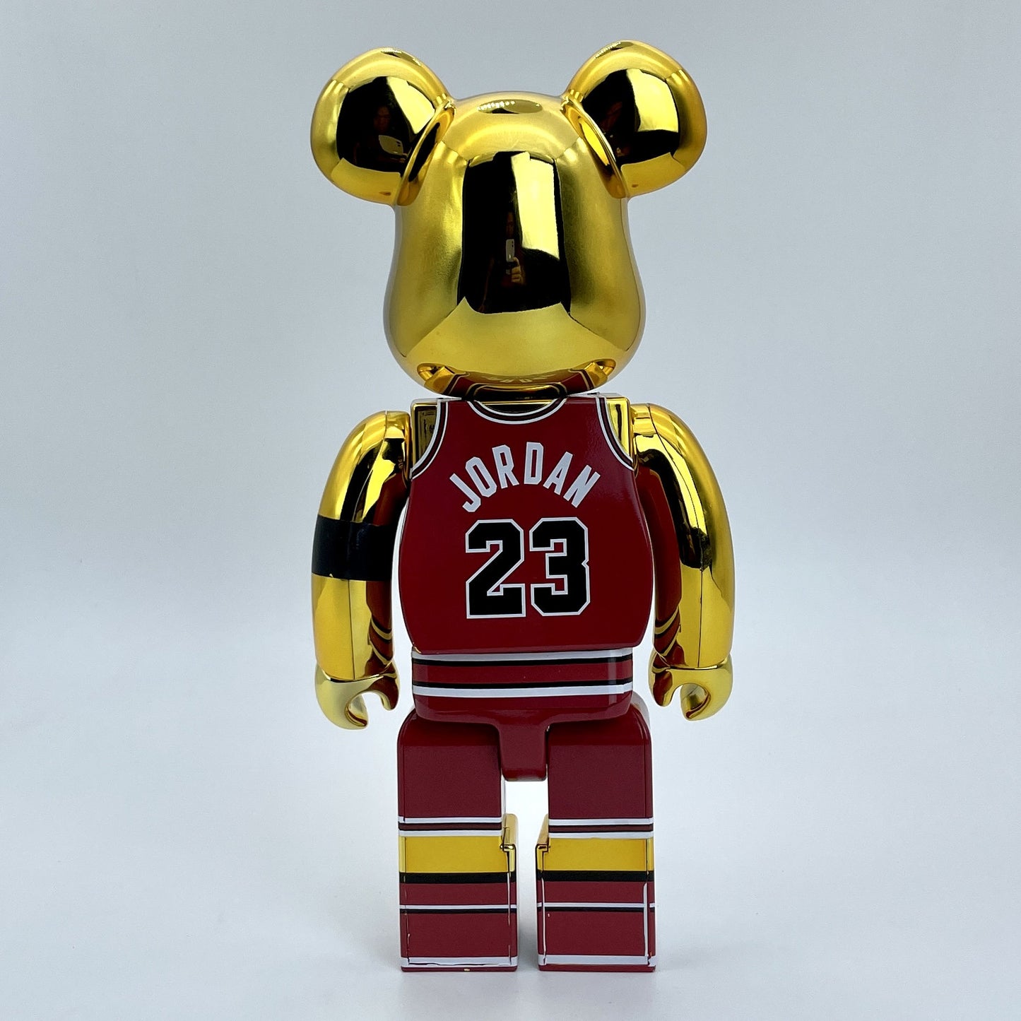 28cm BEARBRICK 400%+100% Jordan Red ABS Action Figure Boxed