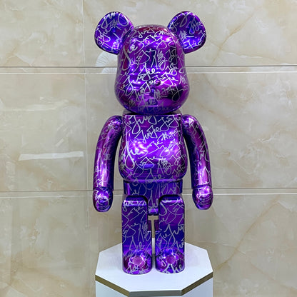 70cm BEARBRICK 1000% JJ Lin ABS Action Figure Boxed