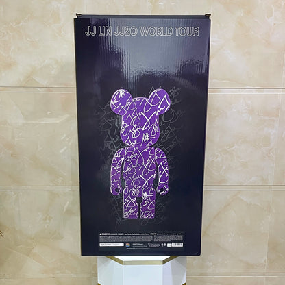 70cm BEARBRICK 1000% JJ Lin ABS Action Figure Boxed