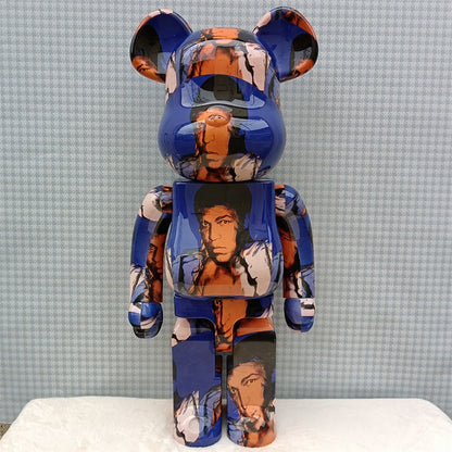 70cm BEARBRICK 1000% ALi ABS Action Figure Boxed