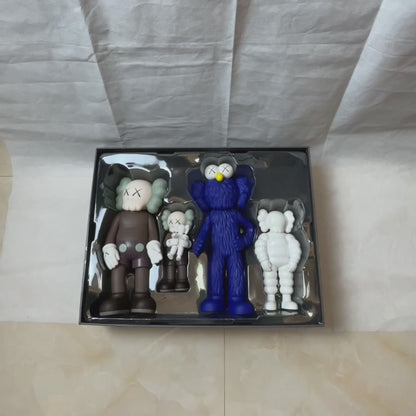 33cm Family Portrait KAW Family Brown Companion Original Action Figure Boxed | FuGui Tide play
