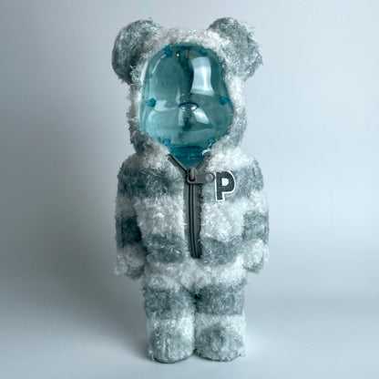 28cm BEARBRICK 400% Celato Pique ABS Anime Action Figure Boxed