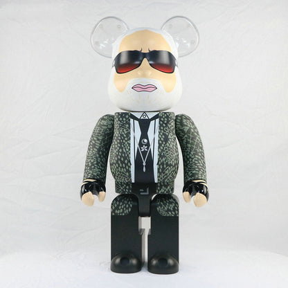 70cm BEARBRICK 1000% Lafayette Lagerfeld ABS Action Figure Boxed