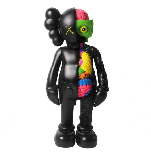 16 Inch kaws action figure Dissected Companion Black