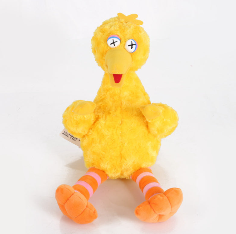 Toy - 5 Colour 32CM KAWS Sesame Street Plush Doll Action Figure