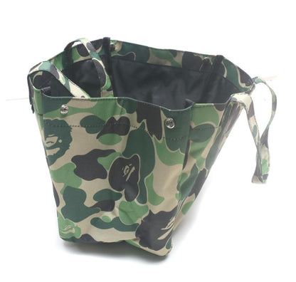 2021 BAPE Magazine Appendix Camouflage Portable Single Shoulder Bag Large Shopping Bag
