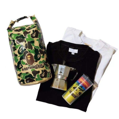 2021 BAPE Magazine Appendix Camouflage Kettle Bag Handbag