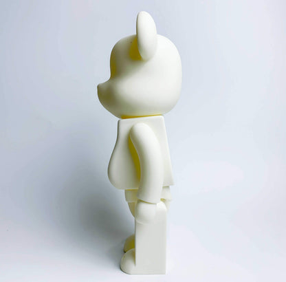28cm BEARBRICK 400% Sdsee White DIY Vinyl Action Figure Boxed