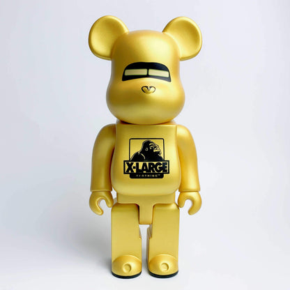 28cm BEARBRICK 400% Sorayama Golden Vinyl Action Figure Boxed