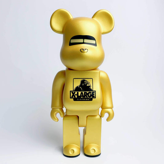 Hobby - 28cm BE@RBRICK 400% Sorayama Golden Action Figure Boxed