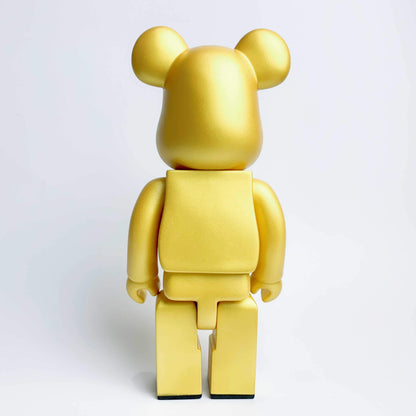 28cm BEARBRICK 400% Sorayama Golden Vinyl Action Figure Boxed