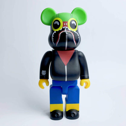 28cm BEARBRICK 400% BAPE Shark Vinyl Action Figure Boxed