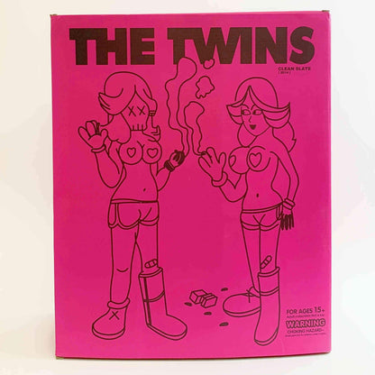 40CM KAW BFF Twins Sisters Brown Action Figure Collectible Boxed