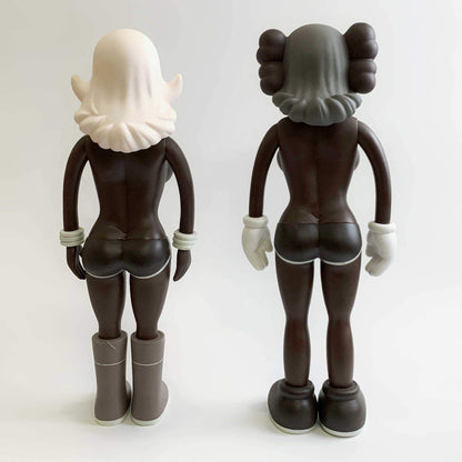 40CM KAW BFF Twins Sisters Brown Action Figure Collectible Boxed