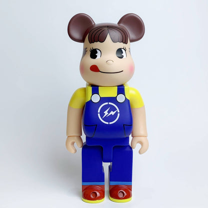 28cm BEARBRICK 400% Fujiwara Hiroshi Milk Girl Vinyl Action Figure Boxed