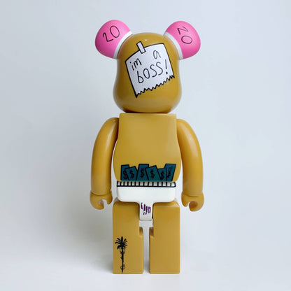 28cm BEARBRICK 400% Edison Chen Slug Vinyl Action Figure Boxed