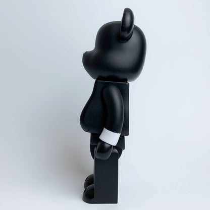 28cm BEARBRICK 400% MJ Skull Black Vinyl Action Figure Boxed