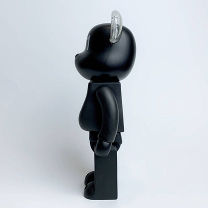 28cm BEARBRICK 400% N1 Black Vinyl Action Figure Boxed