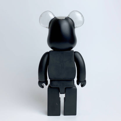 28cm BEARBRICK 400% N1 Black Vinyl Action Figure Boxed