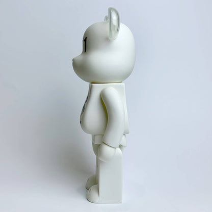 28cm BEARBRICK 400% N1 White Vinyl Action Figure Boxed
