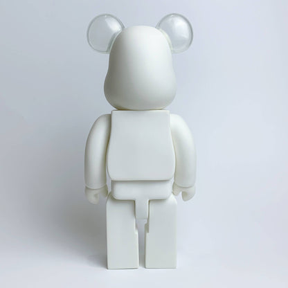 28cm BEARBRICK 400% N1 White Vinyl Action Figure Boxed