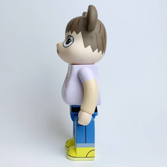Hobby - 28cm BE@RBRICK 400% Green Eyed Boy Action Figure Boxed