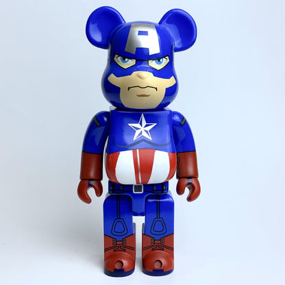 28cm BEARBRICK 400% Team Leader Vinyl Action Figure Boxed
