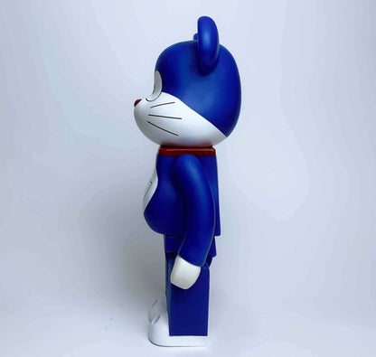 28cm BEARBRICK 400% Doraemon Happy Vinyl Action Figure Boxed