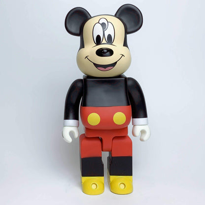 28cm BEARBRICK 400% Mickey Three Eyes Vinyl Action Figure Boxed