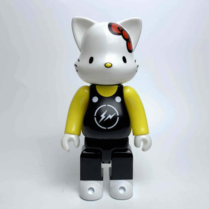 28cm BEARBRICK 400% Hello Cat Black Vinyl Action Figure Boxed